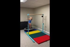 Legend says, she still hangin' there #funny #fail #gymnastics #AFV