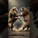 Lion vs Tiger | Animal fights #lion #tiger #vs #fight #shorts #shortsfeed #trendingshorts #viral