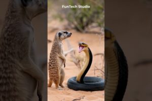 😱🔥Meerkat Vs Mamba Fight #animals #animal #animallover #shorts #short #wildlife #nature #funny #usa