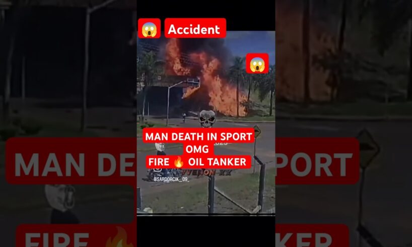 OIL TANKER ACCIDENT 😱 ! #shortfeed #shorts #accident #ytshorts