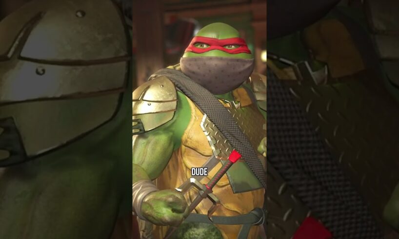 Red Hood Meets Raphael 👀🐢