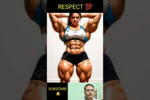 Respect 💯🤯🔥।। Amazing Woman Bodybuilder🤯😲😳#shorts #respect