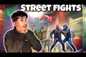 Street fights in market 😱