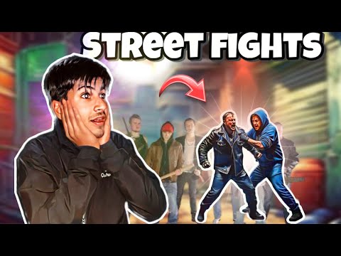 Street fights in market 😱