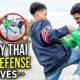 The Best Muay Thai Techniques for Self Defense in Street Fights!