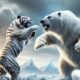 Tiger vs. Polar Bear: Rare Battle Caught on Camera / Animal fight Club #tiger #bear #animals