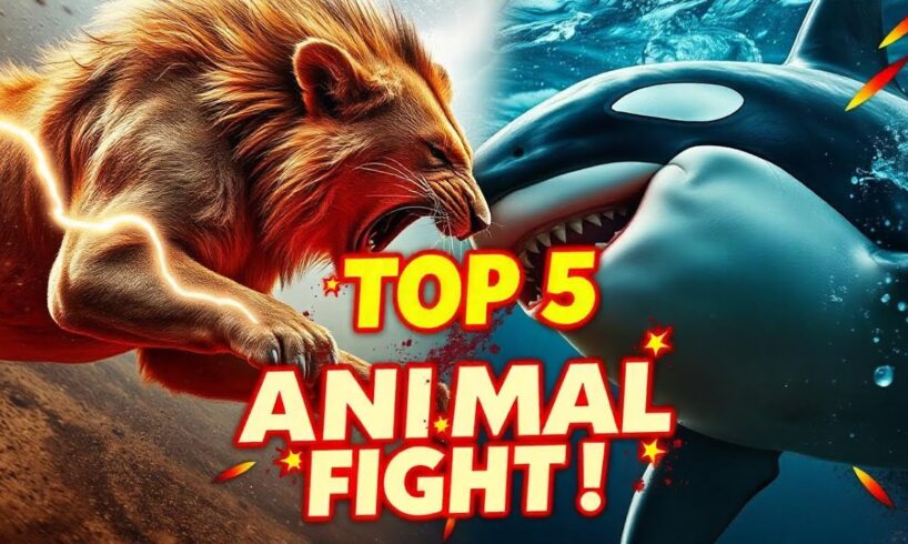 Top 5 Most Intense Animal Fights Caught on Camera