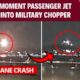 Washington Plane Crash Video | Moment Passenger Jet Crashed Into Military Chopper In Washington DC