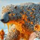 White POLAR BEAR Covered in Millions of Barnacles & Parasites Bee Saved by Heroic Rescue Team rescue