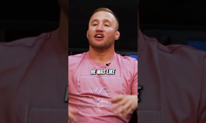 Why Justin Gaethje isn't afraid of street fights #ufc #mma #justingaethje