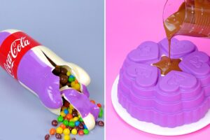 Wonderful PURPLE Cake Decorating Tutorials | Amazing Chocolate Cake Decorating Compilation