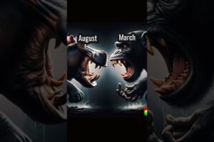 Your Month, Your Battle 😈😏 #wolf  #animals #yourmonthyour   #godzilla  #fighting   #lion  #edit