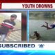 Youth caught drowning live on camera