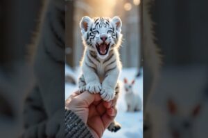 cute,beautiful and funny baby animals playing on finger #cute #cuteanimal #ai #cutebaby #baby #funny