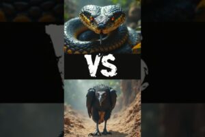 Brutal Animal Fights! 🐍🔥 King Cobra vs Vulture & More!