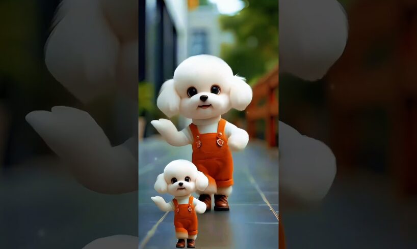 Cutest Puppy Beautiful Dance 😍