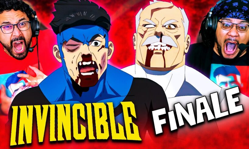 Holy Crap... INVINCIBLE SEASON 3 Episode 8 REACTION!! 3x08 Finale' Breakdown & Review | Post Credits