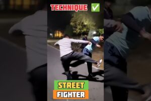 Kick self defence in Street fight #streetdefence #selfdenfense #selfdefencetechniqe #mma.   🔥😱😨