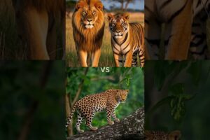 "Lion and Tiger vs. 10 Wild Animals: Ultimate Survival Showdown!"