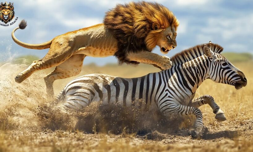 Most Unbelievable Lion Attacks Caught On Camera | Animal Fights