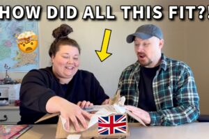 Opening AWESOME Packages from British Subscribers | You Guys Are Amazing!