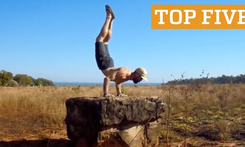 TOP FIVE: Street Workout, Gymnastics & Rubik's Cubing | PEOPLE ARE AWESOME 2016