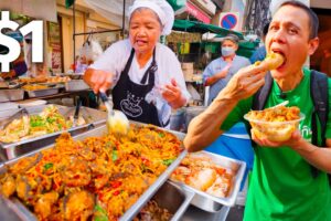 Thai Street Food - $1 VS $150 Thai Curry in Bangkok!!