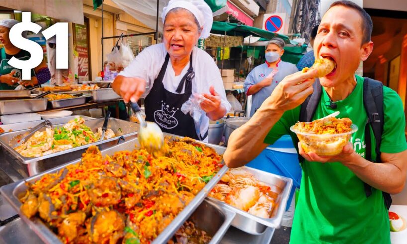 Thai Street Food - $1 VS $150 Thai Curry in Bangkok!!