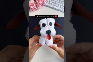 Towel Origami: Crafting Cute Puppies from Towels | Dog towel art