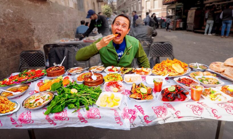 Ultimate EGYPTIAN Street Food Tour!! They WARNED Me About Cairo!! 🇪🇬