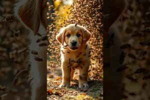 What If Bees Attacked Your Dog? #wildlife #rescue #shortsfeed #animals #humanity #bees #dog #ytshort