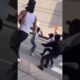 Wild KNIFE FIGHT in Chicago between several men near Magnificent Mile